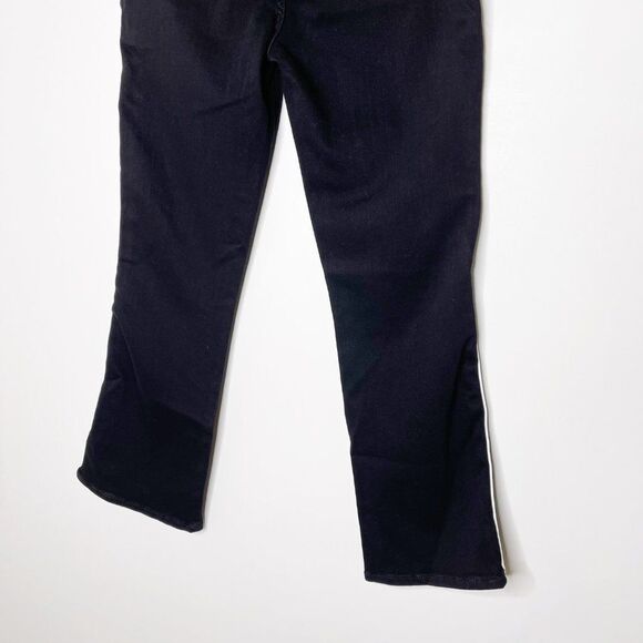 7 FOR ALL MANKIND Black High Waist Slim Kick Jeans  - Picture 6 of 9